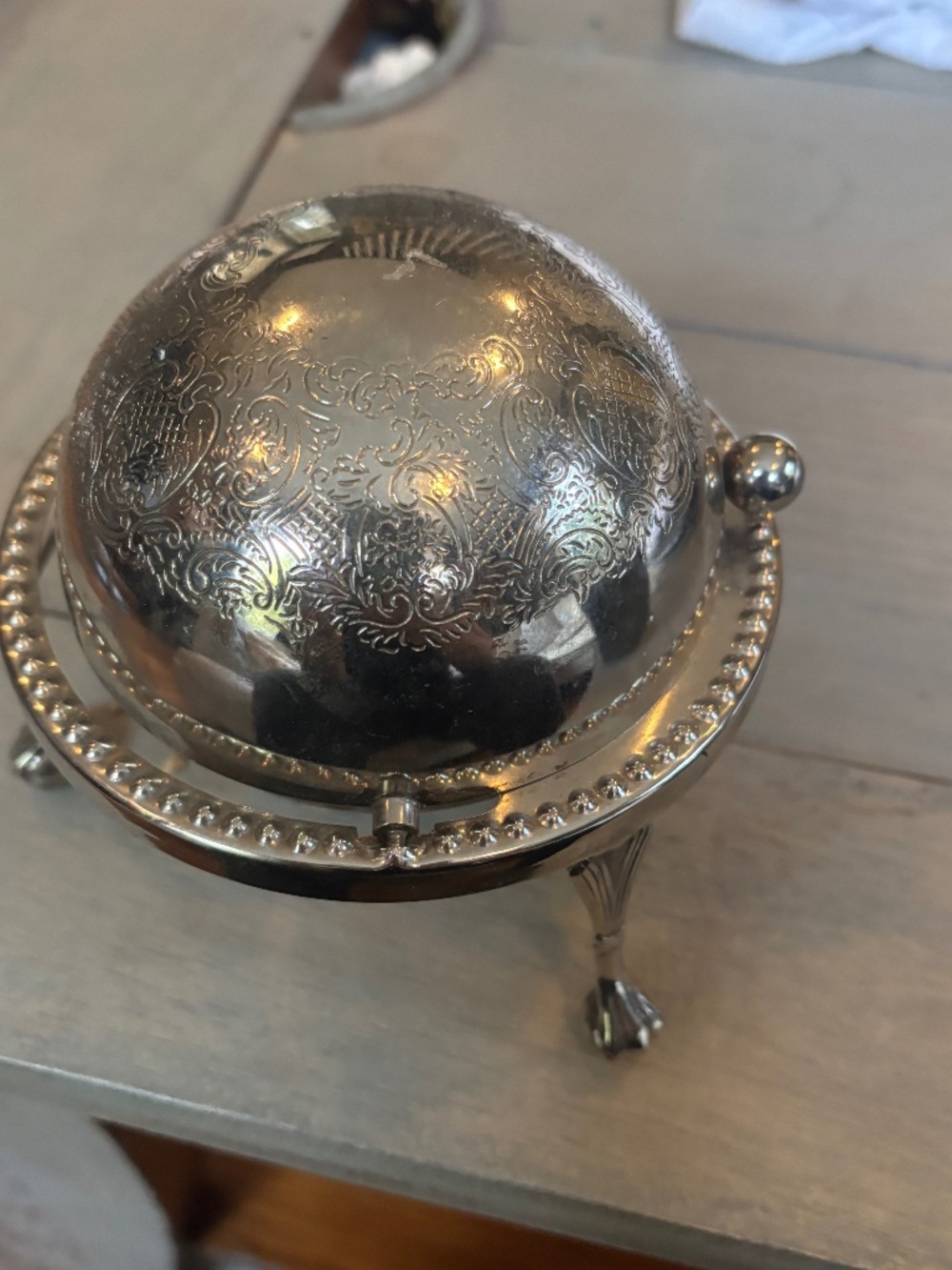 Vintage Roll Top Butter Dome Dish